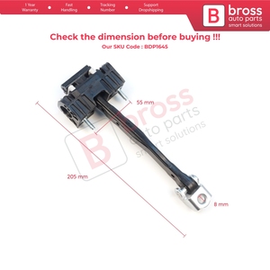 ชุดสายรัดจำกัดการเปิดประตูหลัง BDP1645-1 จำนวน 2 ชิ้น สำหรับ XC90 MK2 256 ปี 2014 ขึ้นไป 31395138 - Product Image 5