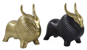 Sculpture en aluminium moderne en forme de léopard faite à la main décor de table de bureau à domicile avec ornement animal unique nouveau Design - Product Image 5