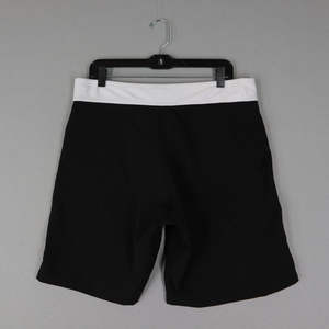 Pantalones cortos de entrenamiento MMA estirados ligeros negros para hombres y mujeres para desgaste de artes marciales - Product Image 4