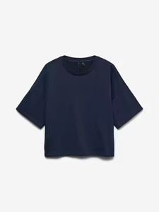 Meilleure vente Style ample O cou femmes t-shirts Outwear mode vêtements d'été femmes t-shirts - Product Image 5