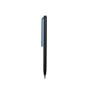 販促用ギフトに最適な青いクリップとカスタムロゴを備えたイタリア製の新しい売れ筋アルミニウムGrafeex鉛筆