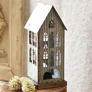 Lanterne suspendue en forme de cabane de luxe Décorations décoratives pour hôtels et restaurants Décorations de Noël Fournisseur de fabricant en gros - Product Image 1