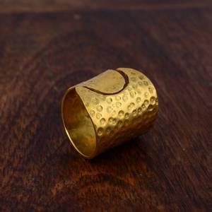 Anneau en laiton brut, anneau en laiton massif, anneau réglable, anneau brut, base d'anneau, cerceau en laiton brut, connecteur de boucle, accessoires en laiton brut - Product Image 1