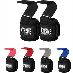 Ganchos y Correas de Neopreno para Levantamiento de Pesas Deep Fitness - Correas de Alta Resistencia para Levantamiento de Pesas y Protección de Palmas para Entrenamiento - Product Image 6