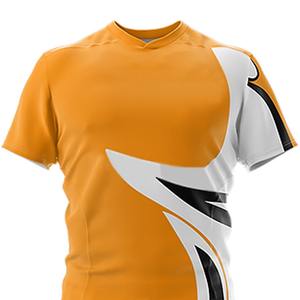 Uniforme de Rugby para Hombre al por Mayor de Fábrica, Ecológico, 100% Poliéster, Secado Rápido, Ropa Deportiva Transpirable, Absorbe la Humedad, Ligero - Product Image 3