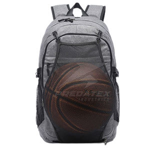 Sac à dos de sport de basket-ball GPS léger de couleur unie de haute qualité Style de mode avec fermeture à glissière - Product Image 1