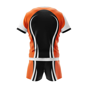 ชุดกีฬารักบี้ชายเสื้อแขนสั้นระบายอากาศได้ดีสำหรับผู้ใหญ่เสื้อใส่ได้ทั้งชายและหญิง - Product Image 2