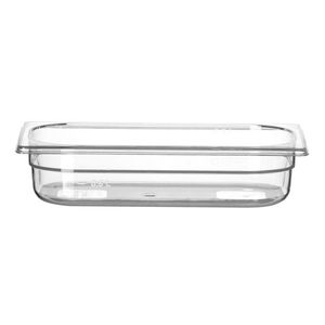 Contenitore Gastronorm 1/3 HENDI GN 25L Professionale Trasparente per Conservazione Alimenti 325x176x(H)65mm - Product Image 1