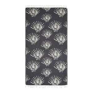 Seashell <b>Turkish</b> <b>Beach</b> <b>Towel</b> Jacquard, 35x70 in, 100% Cotton - Product Image 3