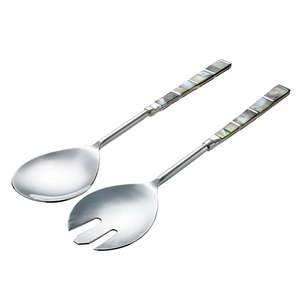 Juego de Cubiertos para Ensalada de Acero Inoxidable Ecológico de Primera Calidad para Hogares Modernos y Fiestas que Buscan Utensilios de Cocina Elegantes y Funcionales - Product Image 6