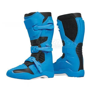 Botas de moto de cuero genuino de la mejor calidad para invierno Equipo de protección de alto rendimiento para pilotos de carreras de motos - Product Image 6