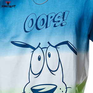 Camisa de punto 100% algodón de alta calidad para hombre diseño personalizado impreso en Pakistán - Product Image 3