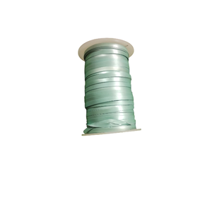 Vente en gros de cordon en cuir turquoise Osis 5mm avec finition métallique plate pour bracelets et colliers de fournisseur indien - Product Image 1