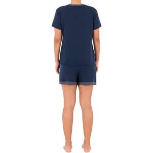 Ropa deportiva de dos piezas de alta calidad para mujer, camiseta con logotipo estampado de playa de verano, pantalones activos transpirables de secado rápido para invierno - Product Image 3