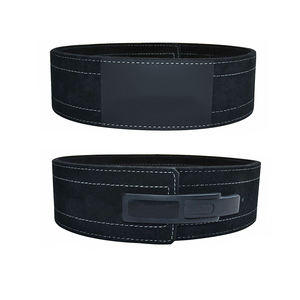 Ceinture de musculation pour homme en cuir de vache véritable respirant, soutien lombaire, ceinture de musculation robuste pour l'entraînement - Product Image 2