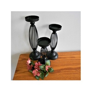 Merveilleuse conception fer noir couleur pièce maîtresse taille et forme personnalisées pièce maîtresse du meilleur exportateur en inde - Product Image 4