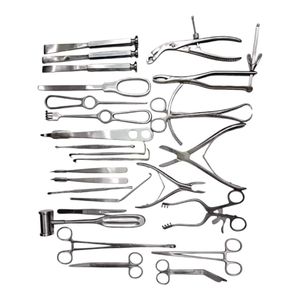Juego de Instrumentos de Cirugía Ortopédica Básica de Alta Calidad, 25 Piezas, Acero Inoxidable Alemán, Fuente de Alimentación Manual, Precisión y Durabilidad - Product Image 2