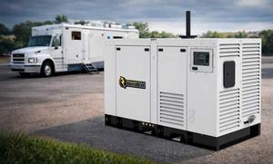 Yellow Diesel 50kW 400V 3-Phase Industrial Backup Power Generator with Soundproof Canopy for Engine <b>12V</b> <b>DC</b> Start ATS - Product Image 6