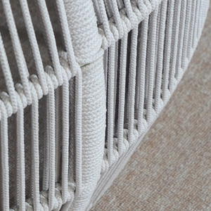 Mesa de Centro de Madera de Teca de Alta Calidad Edmount con Forma Redonda y Cuerda, Acabado Marrón, Diseño Moderno y Sencillo, Muebles para Sala de Estar - Product Image 5