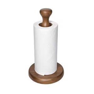 Toallero de pie multicapa lateral con acabado plateado para toallas accesorios de cocina de baño decorativos - Product Image 6