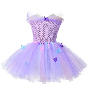 ชุดกระโปรงเจ้าหญิงผีเสื้อสำหรับเด็ก สีม่วง ปาปิยอง ปรินซ์สส์ - Product Image 2