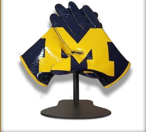 New Arrival Design Sticky Palm Breathable Lightweight American <b>Football</b> Training <b>Gloves</b> Sublimated Professional <b>Youth</b> Adult Use - Product Image 2