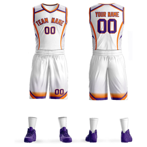 Camiseta de baloncesto reversible personalizada para jóvenes, pantalones cortos, ropa deportiva de talla XS, transpirable con logotipo de número de nombre impreso - Product Image 6