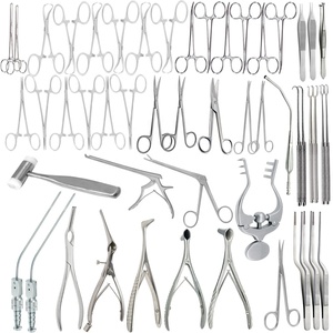 Ensemble nasal de base de 50 pièces sinus ORL et blocages clairs Ensemble de chirurgie nasale Instruments de chirurgie de septoplastie Ensemble de chirurgie du nez - Product Image 1