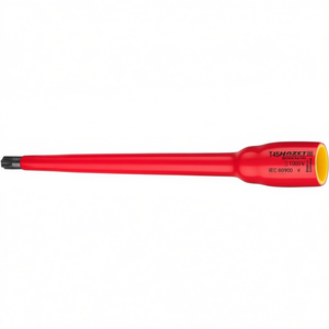 Hazet 3/8'' TORX Profile Screwdriver <b>Socket</b> with Protective 1000V Insulation Long Square Design - Product Image 2