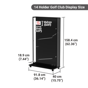ขาตั้งโชว์ไม้กอล์ฟอะคริลิค ประกอบง่าย ขายดี รับทำโลโก้ตามสั่ง - Product Image 2