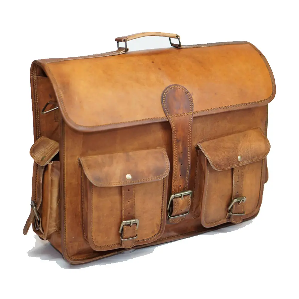 Traveling Messenger Bag Vintage Leather Messenger Bag for Multi-Purpose Best Quality Messenger Bags