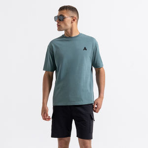 Camisetas Personalizadas de Alta Calidad de Secado Rápido con Cuello Redondo para Hombre, Camisetas Blancas de Algodón Lisas Estampadas con Logotipo - Product Image 1