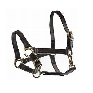 Licou de cheval en cuir personnalisable de haute qualité Durable AL RAHMAN TACKS Équipement de dressage à prix raisonnable Course de chevaux directe - Product Image 1