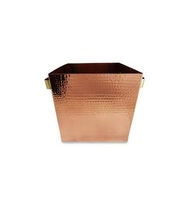 Hot Piece Métal Refroidisseur de vin Laiton Cuivre refroidisseur de vin/seau à glace pour taille personnalisée prix pas cher avec poli à la main