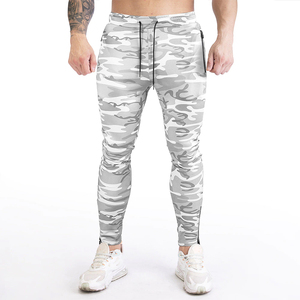 Pantalones de chándal con estampado de camuflaje profesional para hombre 2023, pantalones deportivos informales de pana ligeros personalizados, transpirables e impermeables - Product Image 5