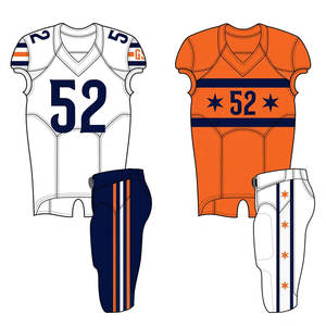 Uniforme de football américain de sublimation à bas prix avec service OEM uniforme de football américain de style unique pour unisexe - Product Image 2