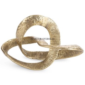 Hot Selling Premium Quality Aluminum Casted Gold Plated Modern Creative Designer Sculpture From Indian Supplier In Lowest Price - Product Image 1