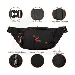 Riñonera cruzada en el pecho, riñonera multifuncional para entrenamiento al aire libre, riñonera ligera - Product Image 6