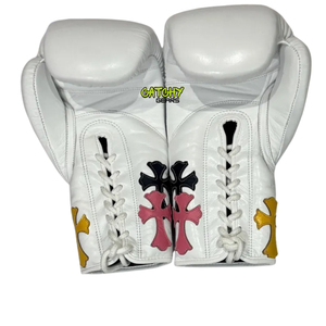 Guantes de Boxeo con Logotipo Personalizado, Cuero de Alta Calidad para Entrenamiento Profesional, Sparring, Gimnasio y Competencia - Product Image 4