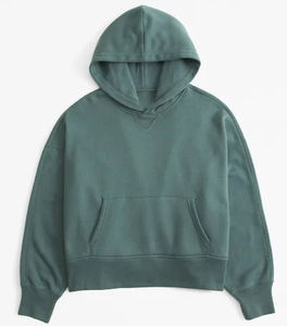 Ensemble sweat à capuche et short pour femme hiver 2025, 100% coton, poids lourd, uni, décontracté, logo personnalisé OEM - Product Image 6