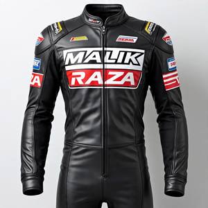 Traje de motocicleta híbrido de textil y cuero | Conducción de verano ventilada | Equipo de viaje resistente al agua - Product Image 5