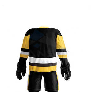 New Arrival Premium Quality Customizable Ice Hockey Uniform Best Material New <b>Model</b> Jersey & Shorts Set Team Hockey Gear - Product Image 4