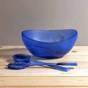 Plato de Servir Decorativo de Resina Ecológica Pulida a Mano, Color Personalizado, Apto para Alimentos, Diseño Europeo, Apto para Lavavajillas - Product Image 2