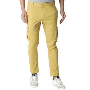 Pantalons cargo pour hommes à la mode Pantalons cargo pour hommes coupe slim Pantalons cargo décontractés pour hommes confortables - Product Image 1