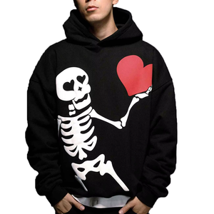 Sudadera con Capucha Extra Grande para Hombre, 100% Algodón de Alta Calidad, Traje Deportivo Cómodo, Logotipo Personalizado Bordado, Impresión, Impermeable y Transpirable - Product Image 5