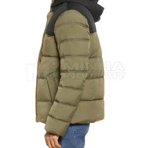 แจ็กเก็ตฤดูหนาวแนวสตรีทสำหรับผู้ชายเสื้อแจ็กเก็ตฤดูหนาวสีแบบกำหนดเอง - Product Image 5