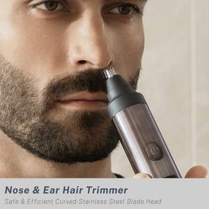 Tondeuse à Cheveux Portable Tout-en-un pour Hommes, Kit de Toilettage Barbe et Cheveux, Rasoirs à Lames Ajustables pour Visage et Tête - Product Image 2