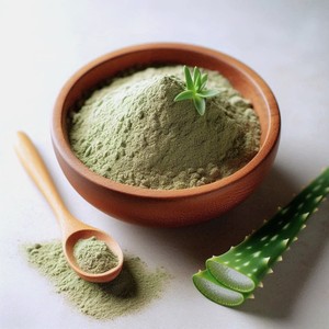 Vente en gros de poudre d'extrait de feuille d'aloe vera biologique poudre lyophilisée par gel d'aloevera du meilleur fabricant - Product Image 4