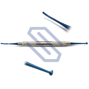 Instrumento de composición de titanio Azul #6, restauración de relleno de plástico Dental, instrumentos de acero inoxidable CE - Product Image 2