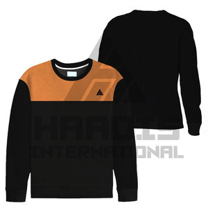 Sudaderas de diseño personalizado, servicio OEM, sudaderas de calidad superior, sudaderas regulares de color personalizado para hombre con cuello redondo de alta calidad - Product Image 3